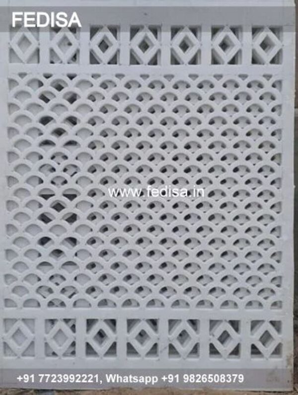 Grc Jali Exterior House Pillars Design The Samaya Luxury Villa Simple Modern House