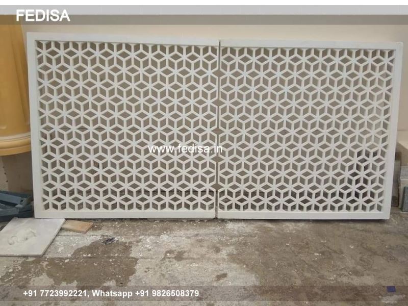 Grc Jali House Front Design Cheap Luxury Villas Two Bedroom House Design