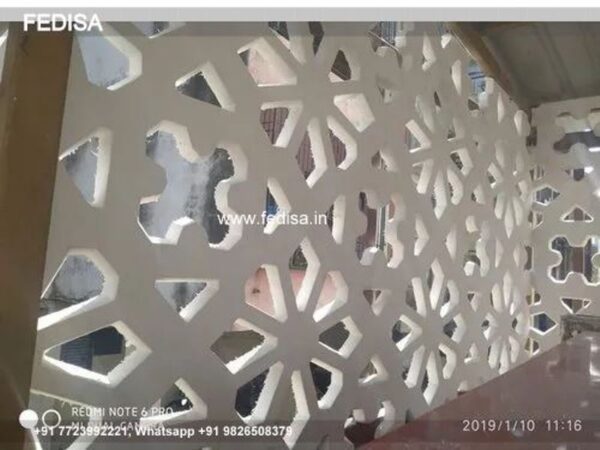 Grc Jali Front Wall Design In Indian House Cloud 9 Luxury Villa Modern Contemporary Interior Design