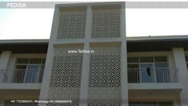 Grc Jali Front Door Design For Home Lake Como Luxury Villas House Layout Ideas