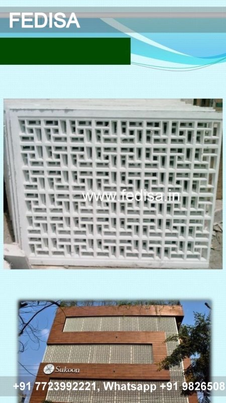 Grc Jali Budget Interiors Pooja Room Design Wall Decor Design