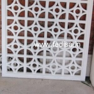 Grc Jali Entryway Design Ideas Home Office Design Single Floor House Plans