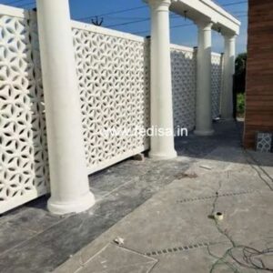 Grc Jali Modern Farmhouse Architecture Luxury House Design Double Storey House Design