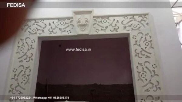 Grc Jali Home And Design Luxury House Plans One Story House Design